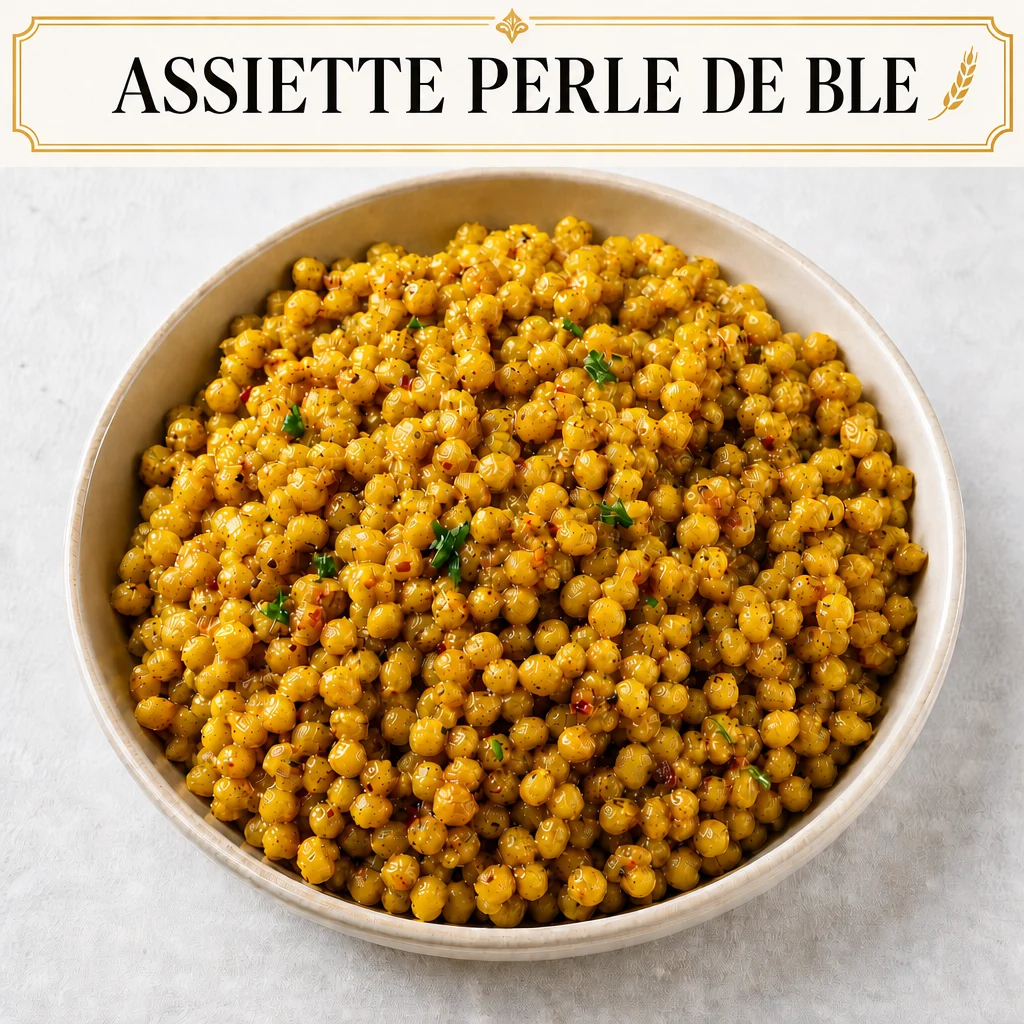 Assiette Perle de Blé